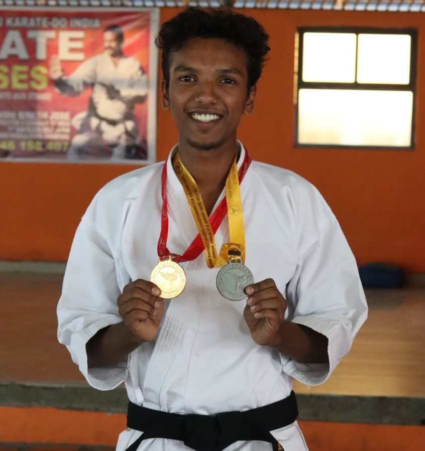 Ajai Rajan, 3rd BSc Physics –  Second Prize, Kabaddi, MG University Sports Meet 2022