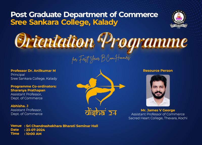 Disha Orientation Programme on FYUGP and Career Opportunities 2024