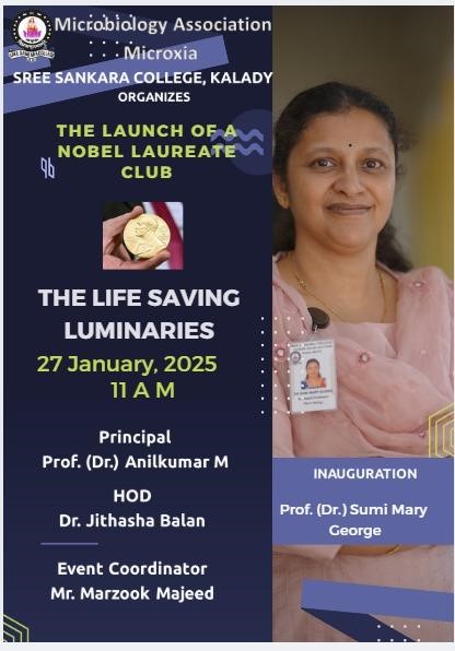 Launch of Nobel Laureate Club – The Life Saving Luminaries