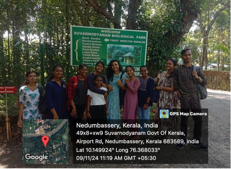 Field Visit to Suvarnodhyanam Biological Park