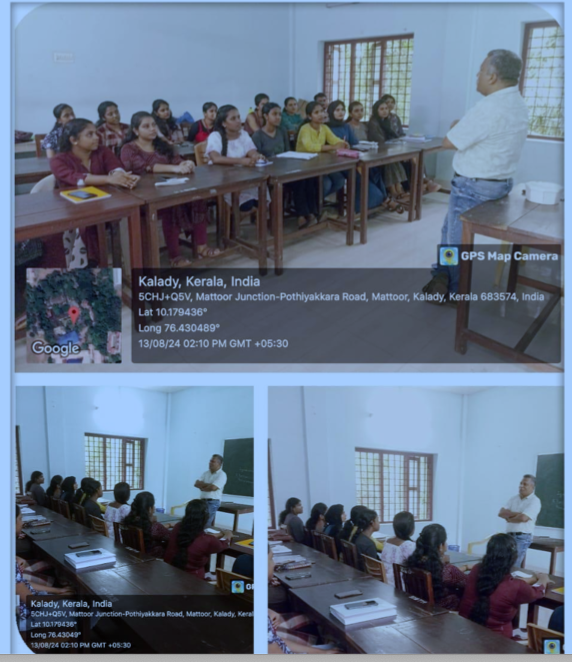 Guidance for competitive examinations, career counselling by Prof. (Dr.) Sreejith K, Professor & Dean, Faculty of Science (Kannur University) Department of Biotechnology and Microbiology, Kannur University, Kannur