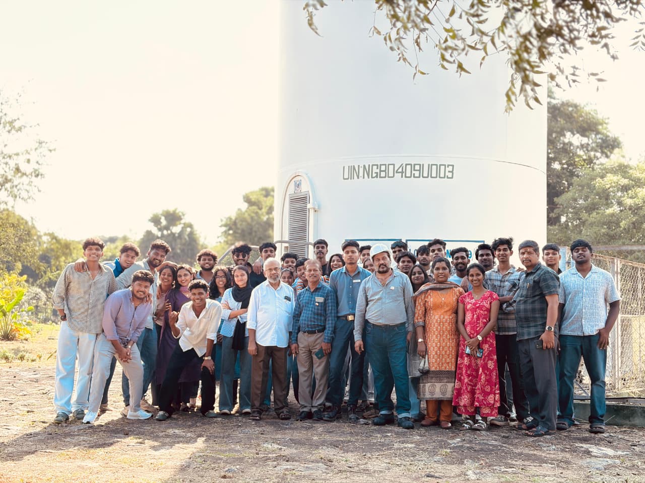 Industrial Visit to Windmill Farm – Ahalia Campus, Palakkad