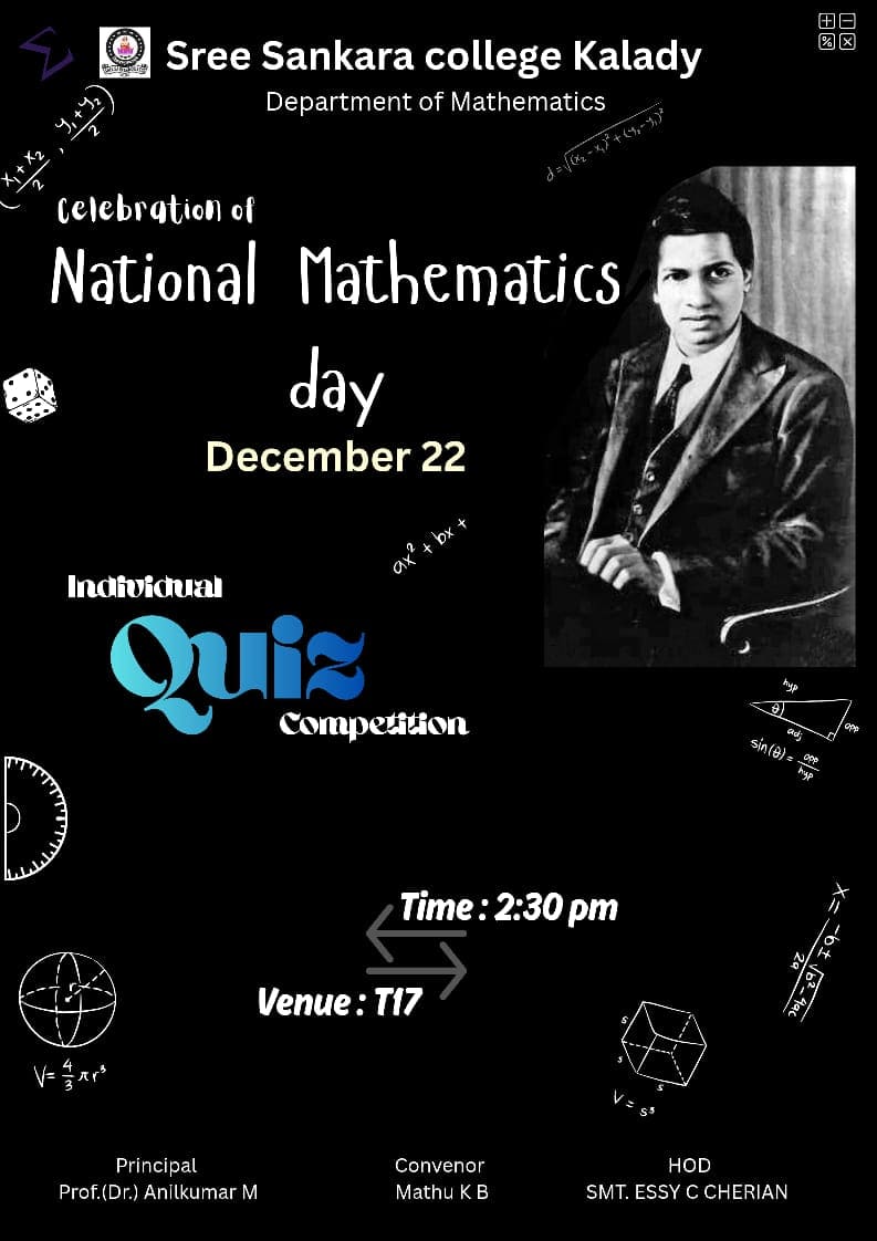 NATIONAL MATHEMATICS DAY CELEBRATION 2025