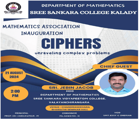 MATHEMATICS ASSOCIATION INAUGURATION 2024-25